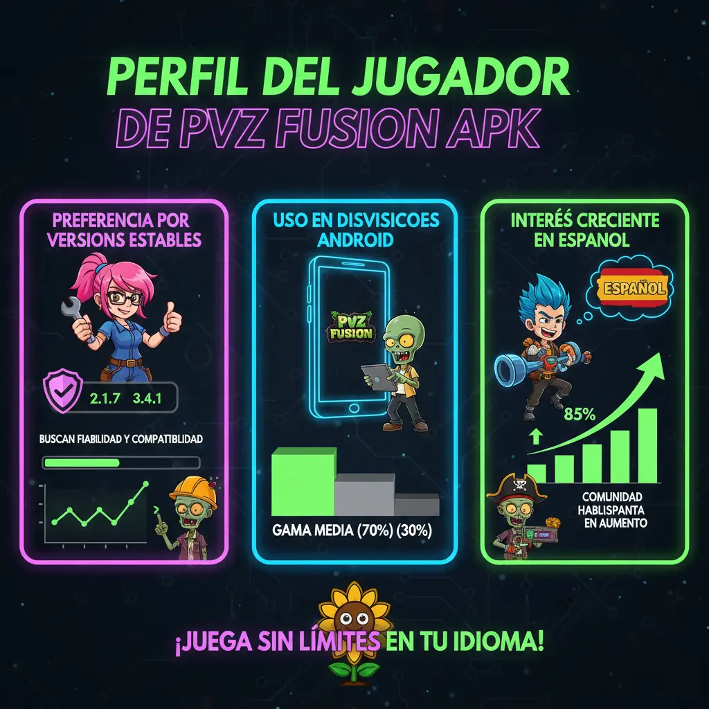 Perfil del jugador de PVZ Fusion APK